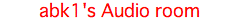 Audio Room